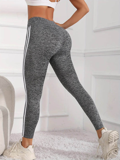 High Waist Multi-Color Yoga Leggings - Tummy Tightening, Four-Way Stretch - Buy Center US