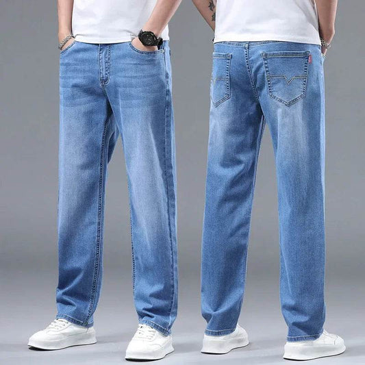 2024 Men's Trendy Vintage Casual Trousers - Loose Fit Straight Leg Jeans - Buy Center US