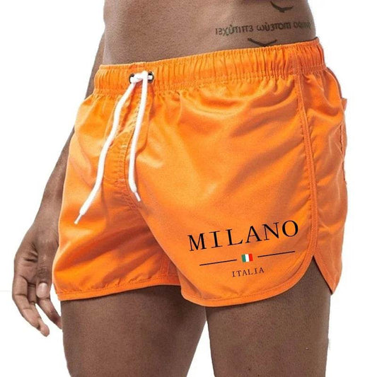 Milan Men's High-Quality Beach Board Shorts - Casual Summer Sports Wear - Buy Center US