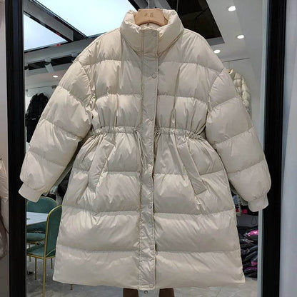 LAJWMPLXLSC Women's Winter Parka - 90% White Duck Down, Thick Warm - Buy Center US