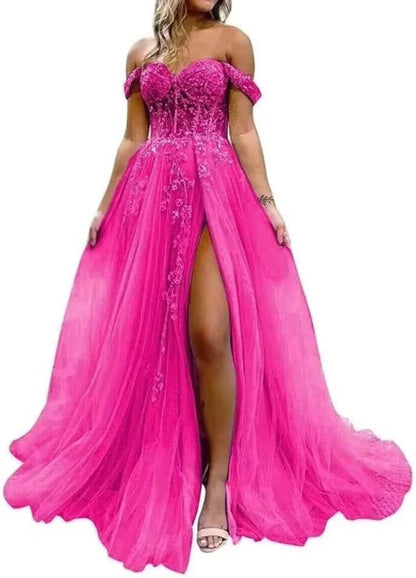 NIXUANYUAN Women's Evening Gala Dress - Sweetheart Lace A-Line Gown - Buy Center US