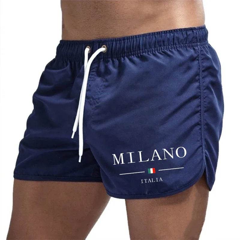 Milan Men's High-Quality Beach Board Shorts - Casual Summer Sports Wear - Buy Center US