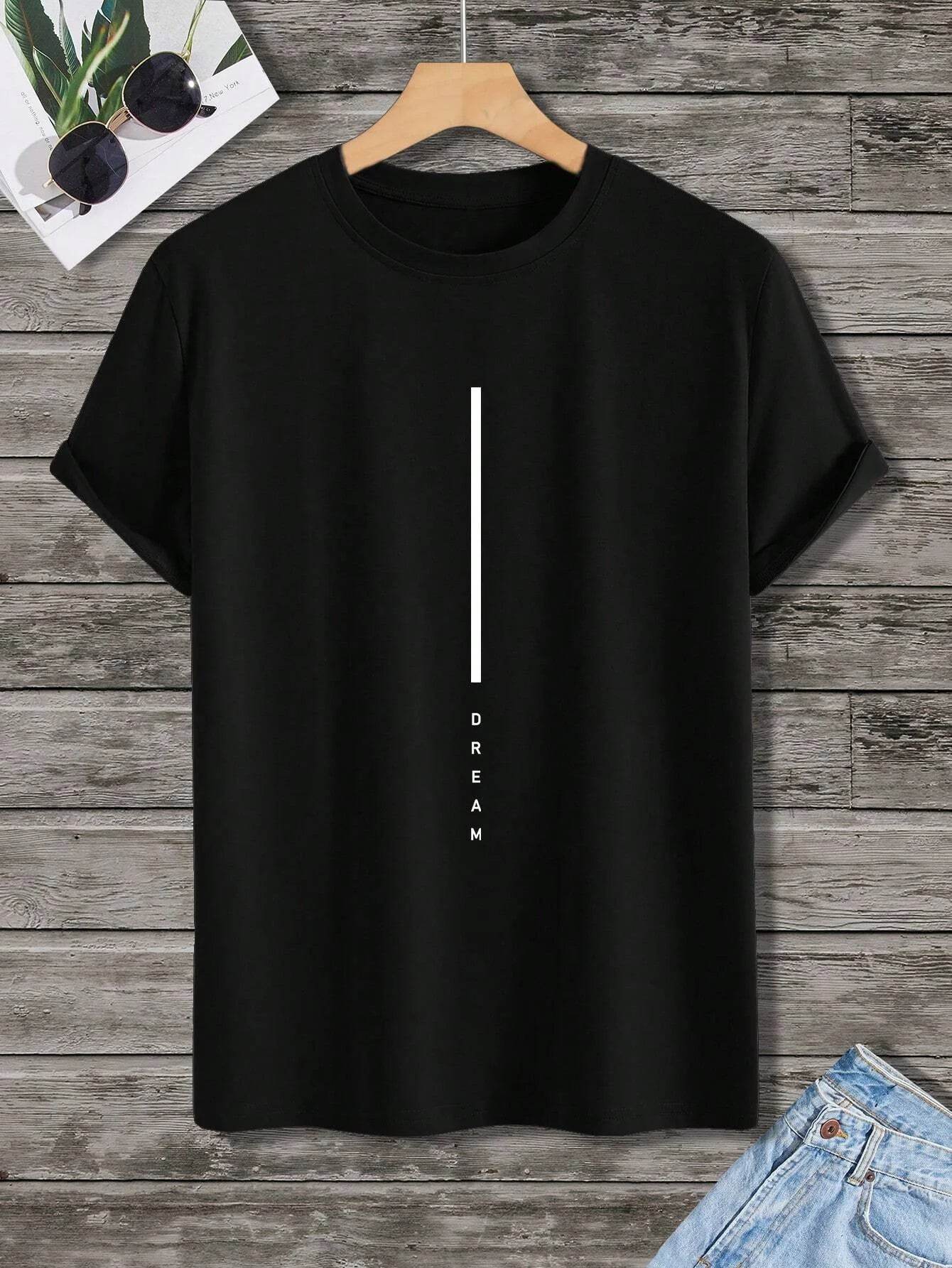 GUILAN Men's 100% Cotton Slim Fit T-Shirt - Breathable Round Neck Style - Buy Center US