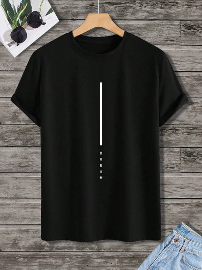 GUILAN Men's 100% Cotton Slim Fit T-Shirt - Breathable Round Neck Style - Buy Center US