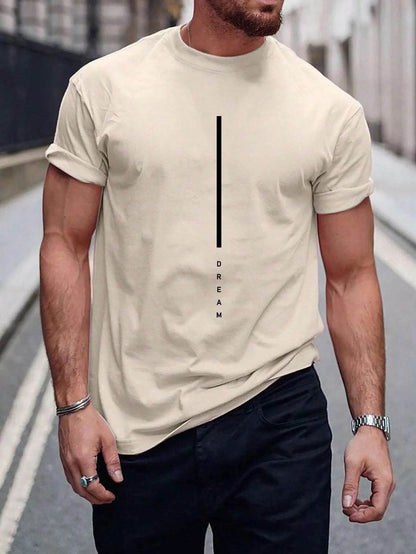 GUILAN Men's 100% Cotton Slim Fit T-Shirt - Breathable Round Neck Style - Buy Center US