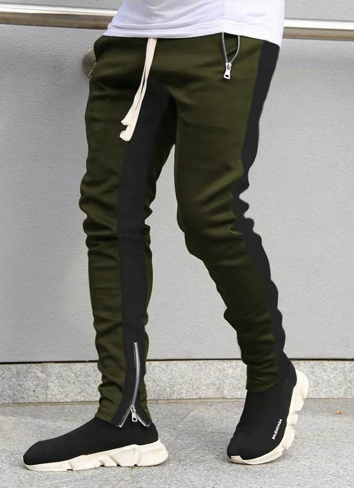 Men's Casual Hip Hop Joggers - Lightweight Skinny Sportswear Pants - Buy Center US