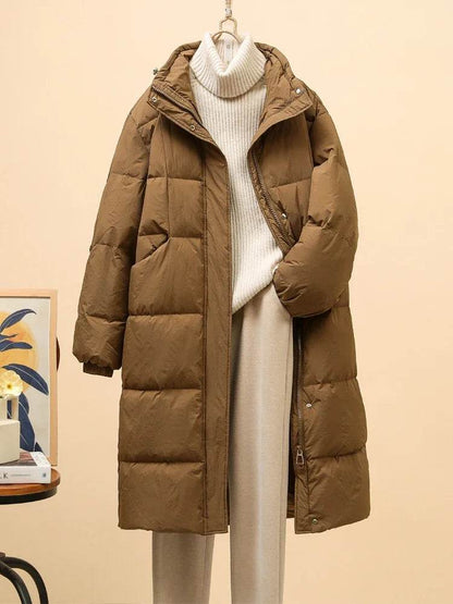 2024 Women's Winter Duck Down Coat - Warm & Stylish Puffer Jacket - Buy Center US
