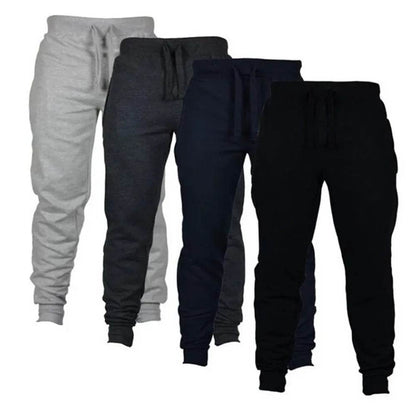 2023 Men's Casual Joggers - Fleece Sportswear Bottoms for Fitness - Buy Center US