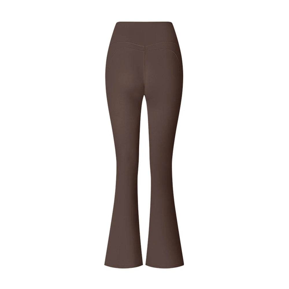 Women's High Waist Flared Leggings - Breathable Yoga Pants for Workouts - Buy Center US