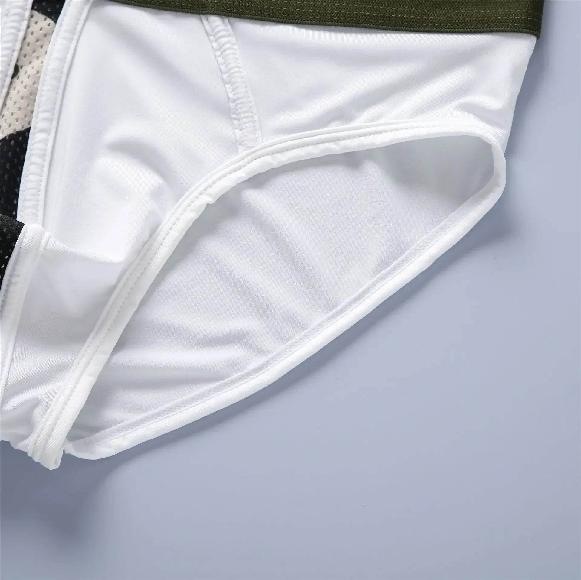 UXST Men's Milk Silk Low Waist Briefs - Comfortable 3D Fit for All Seasons - Buy Center US