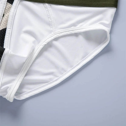 UXST Men's Milk Silk Low Waist Briefs - Comfortable 3D Fit for All Seasons - Buy Center US