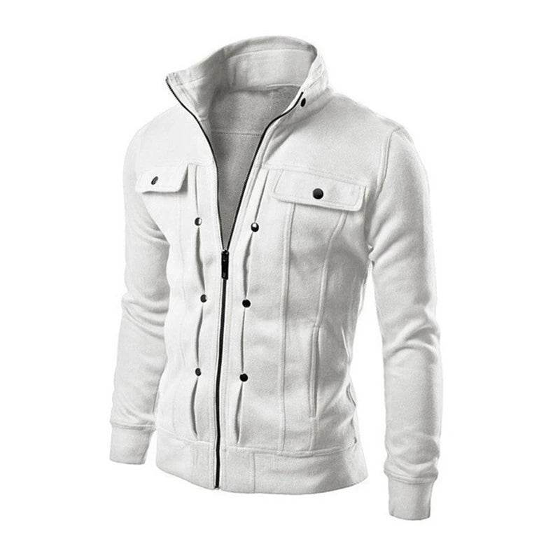 2025 Men’s Casual Zipper Jacket - Thin Spring Cardigan for Outdoor Travel - Buy Center US