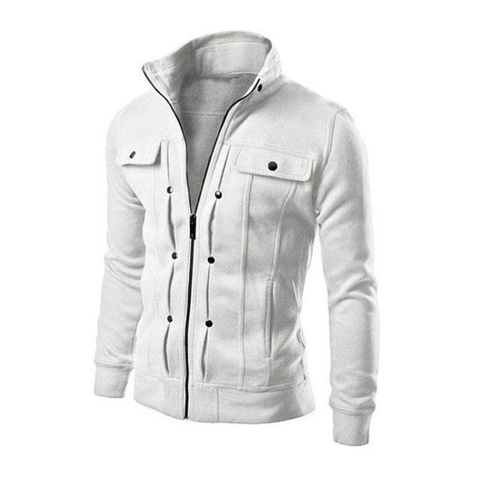2025 Men’s Casual Zipper Jacket - Thin Spring Cardigan for Outdoor Travel - Buy Center US