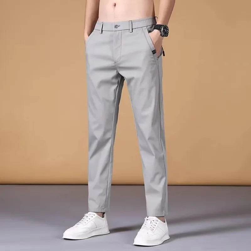 Fashion Men's Casual Summer Pants - Lightweight Skinny Joggers - Buy Center US
