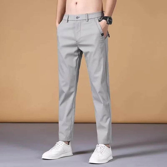 Fashion Men's Casual Summer Pants - Lightweight Skinny Joggers - Buy Center US