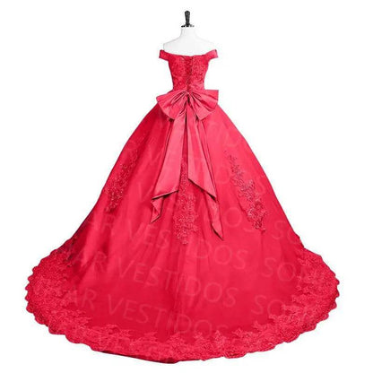 SONHAR Quinceanera Dress 2024 - Elegant Off The Shoulder Gown - Buy Center US