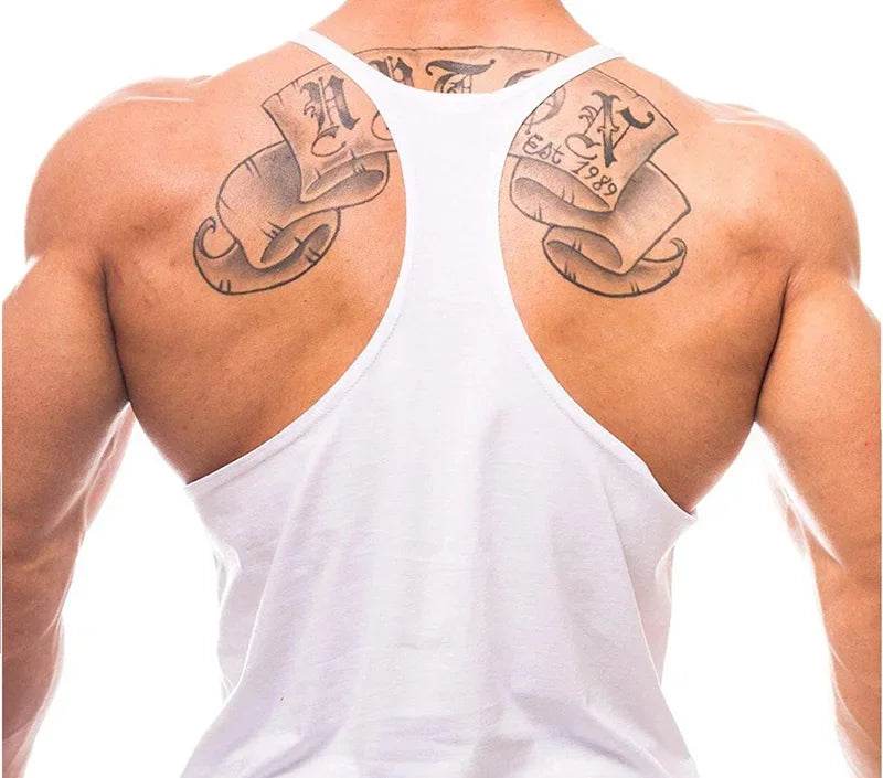 Men's Gym Singlet Tank Top - Stylish Cotton Bodybuilding Shirt - Buy Center US