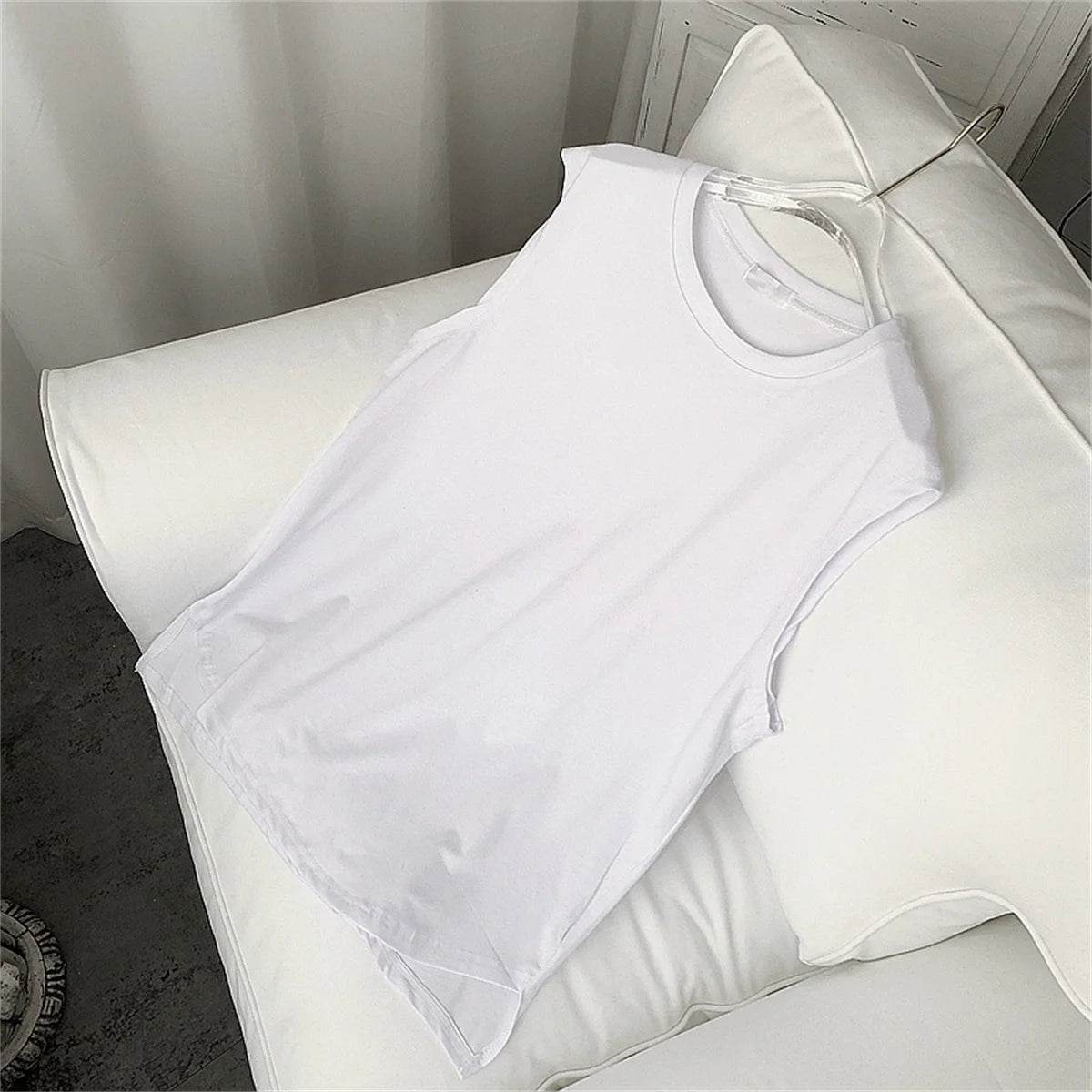 Vumeleal Men's Casual Sleeveless Tank Top - Moisture Absorbent for Summer - Buy Center US