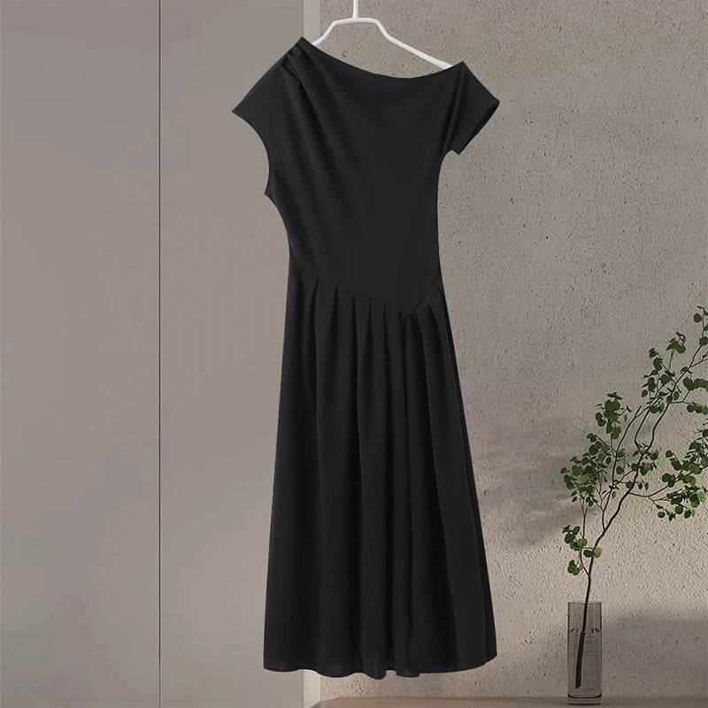 Elegant Long Dress for Women - Sleeveless A-Line Spring Fashion - Buy Center US