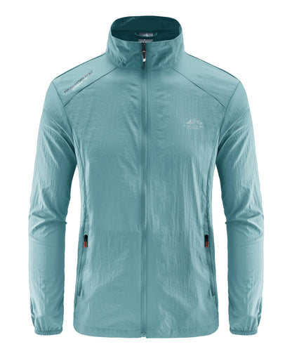Men's Summer Sun Protection Jacket - Breathable, Water Resistant, Casual - Buy Center US