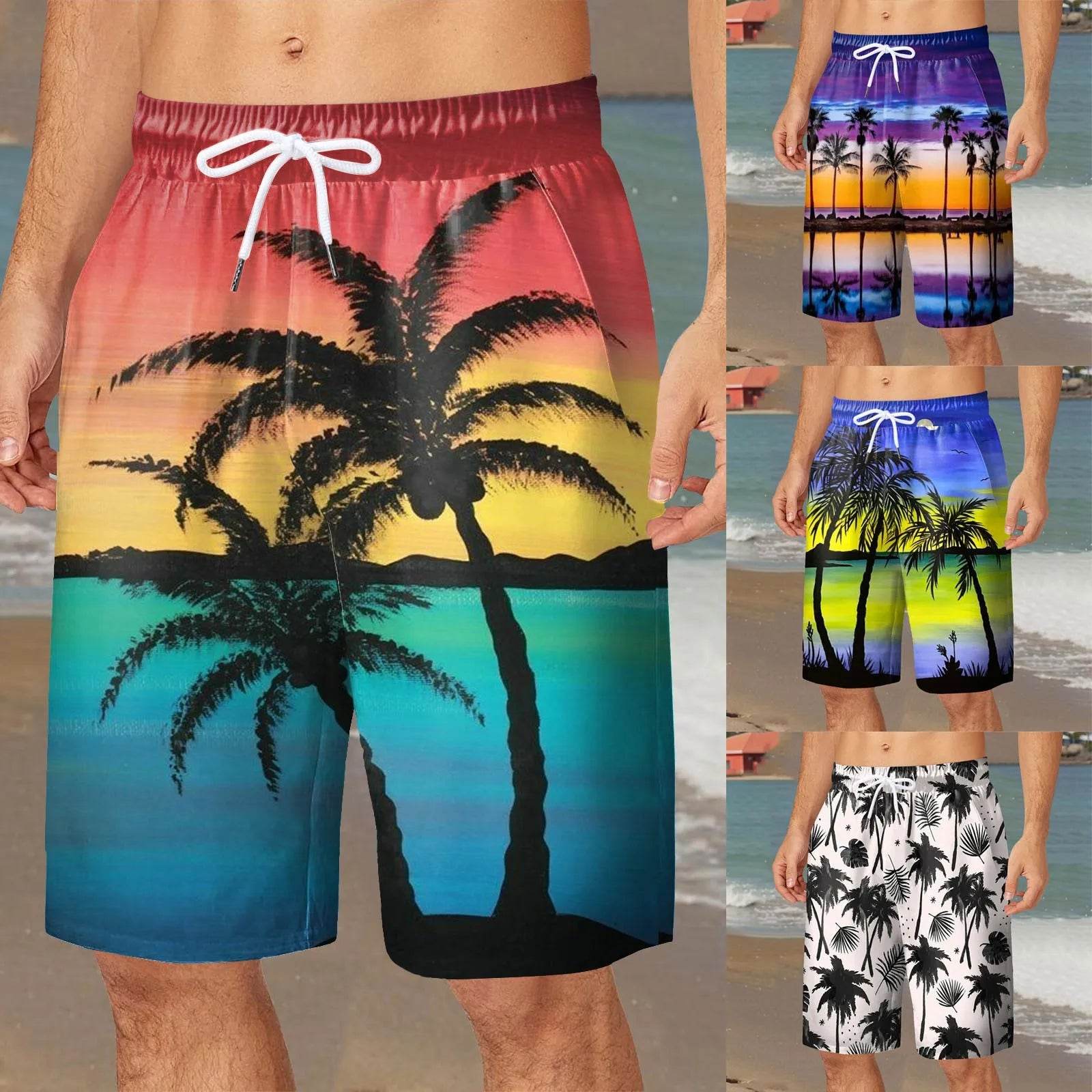 Quicksilver Men's Bermuda Trunks - Summer Board Shorts for Beach Fun - Buy Center US