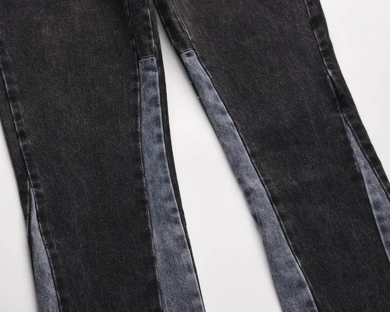 MLSJSHIQI High Street Loose Micro Flared Jeans for Men - Casual Spring Style - Buy Center US
