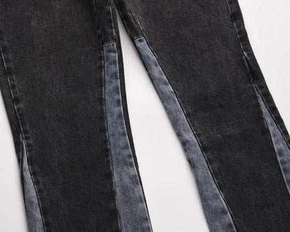 MLSJSHIQI High Street Loose Micro Flared Jeans for Men - Casual Spring Style - Buy Center US