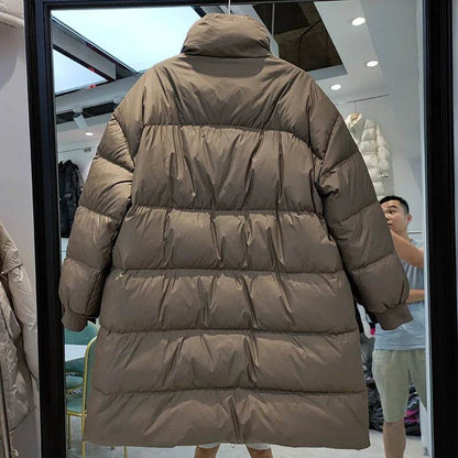 LAJWMPLXLSC Women's Winter Parka - 90% White Duck Down, Thick Warm - Buy Center US