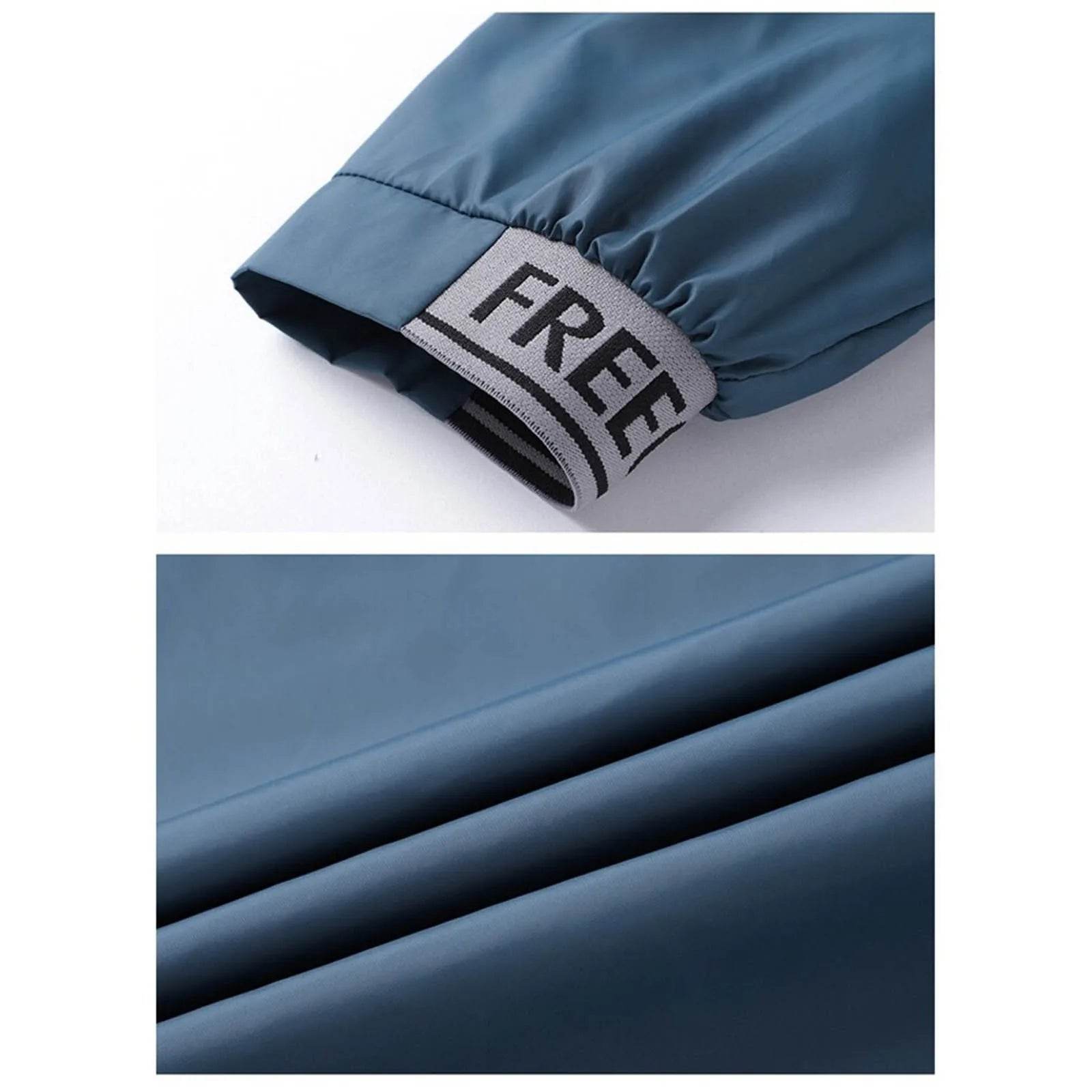 Men's Ice Silk Breathable Jacket - Thin Waterproof Windbreaker for Outdoor Sports - Buy Center US