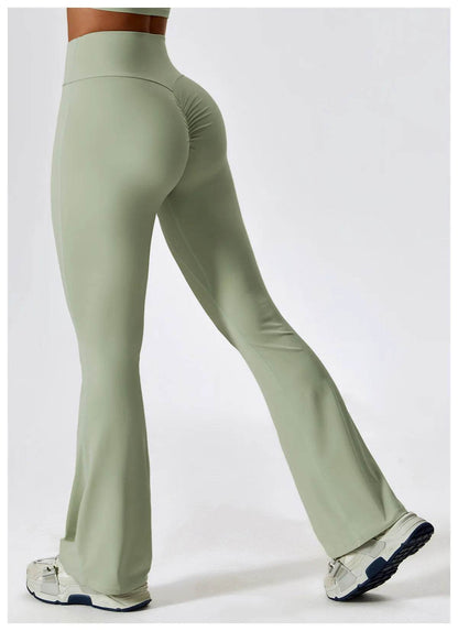 Seafanny Women's Flare Leggings - High Waist Yoga Trousers - Buy Center US