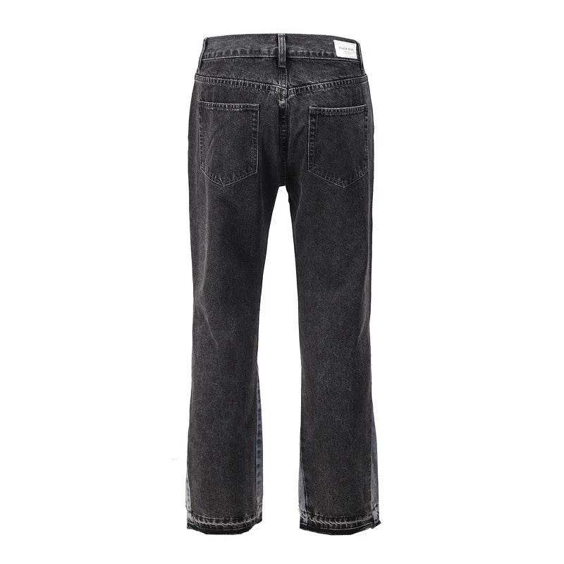 MLSJSHIQI High Street Loose Micro Flared Jeans for Men - Casual Spring Style - Buy Center US