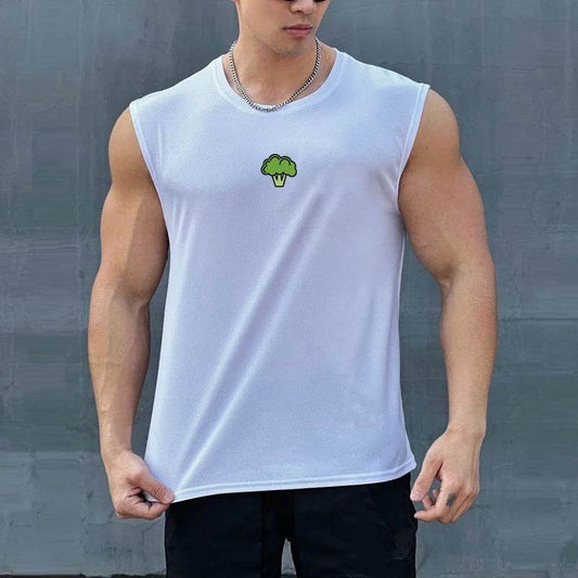 Muscleguys Men's Summer Gym Tank Top - Quick Dry, Loose Fit for Fitness - Buy Center US