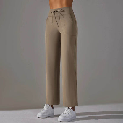 Hamidou Women's High Waist Flare Leggings with Pockets – Yoga & Fitness - Buy Center US
