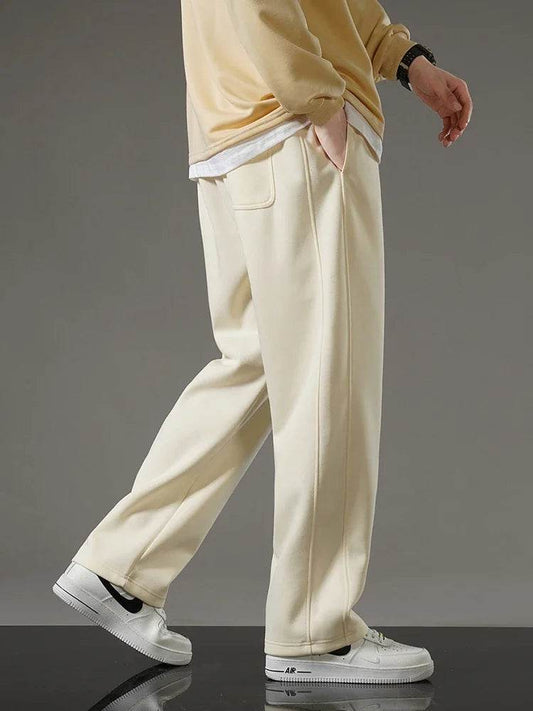 Men's Baggy Sweatpants - Casual Drawstring Trousers for Outdoors - Buy Center US