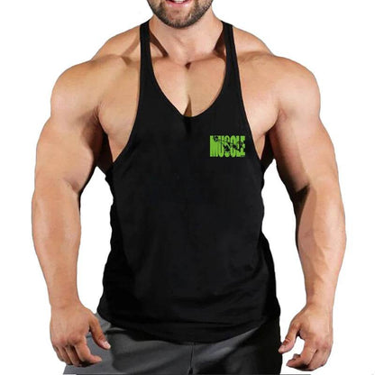 Muscle Guys Cotton Gym Tank Tops - Men's Sleeveless Bodybuilding Undershirt - Buy Center US
