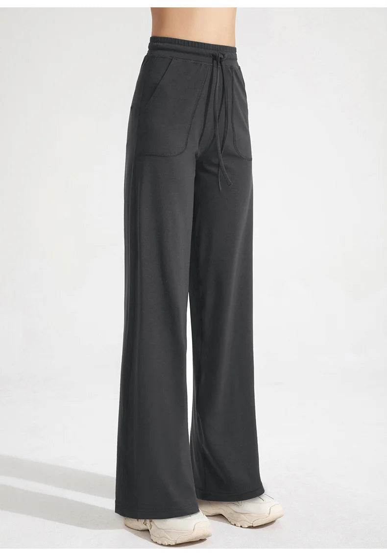 Women's High Waist Sports Leggings - Stretchy Yoga Pants with Pockets - Buy Center US
