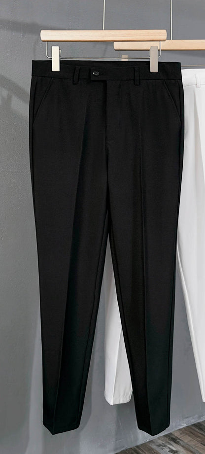 Men's Slim Fit Suit Pants - 5 Colors, Classic Business Trousers - Buy Center US
