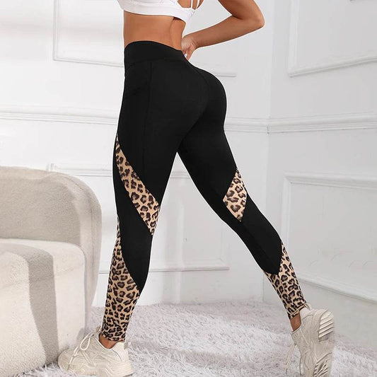 High Waist Multi-Color Yoga Leggings - Tummy Tightening, Four-Way Stretch - Buy Center US