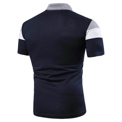Men's Slim Fit Polo Shirt - Casual Short Sleeve, Breathable Summer Style - Buy Center US
