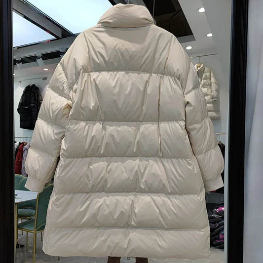 LAJWMPLXLSC Women's Winter Parka - 90% White Duck Down, Thick Warm - Buy Center US
