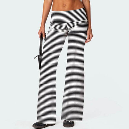 Maemukilabe Casual Wide Leg Sweatpants - Low Rise Flare for Women - Buy Center US