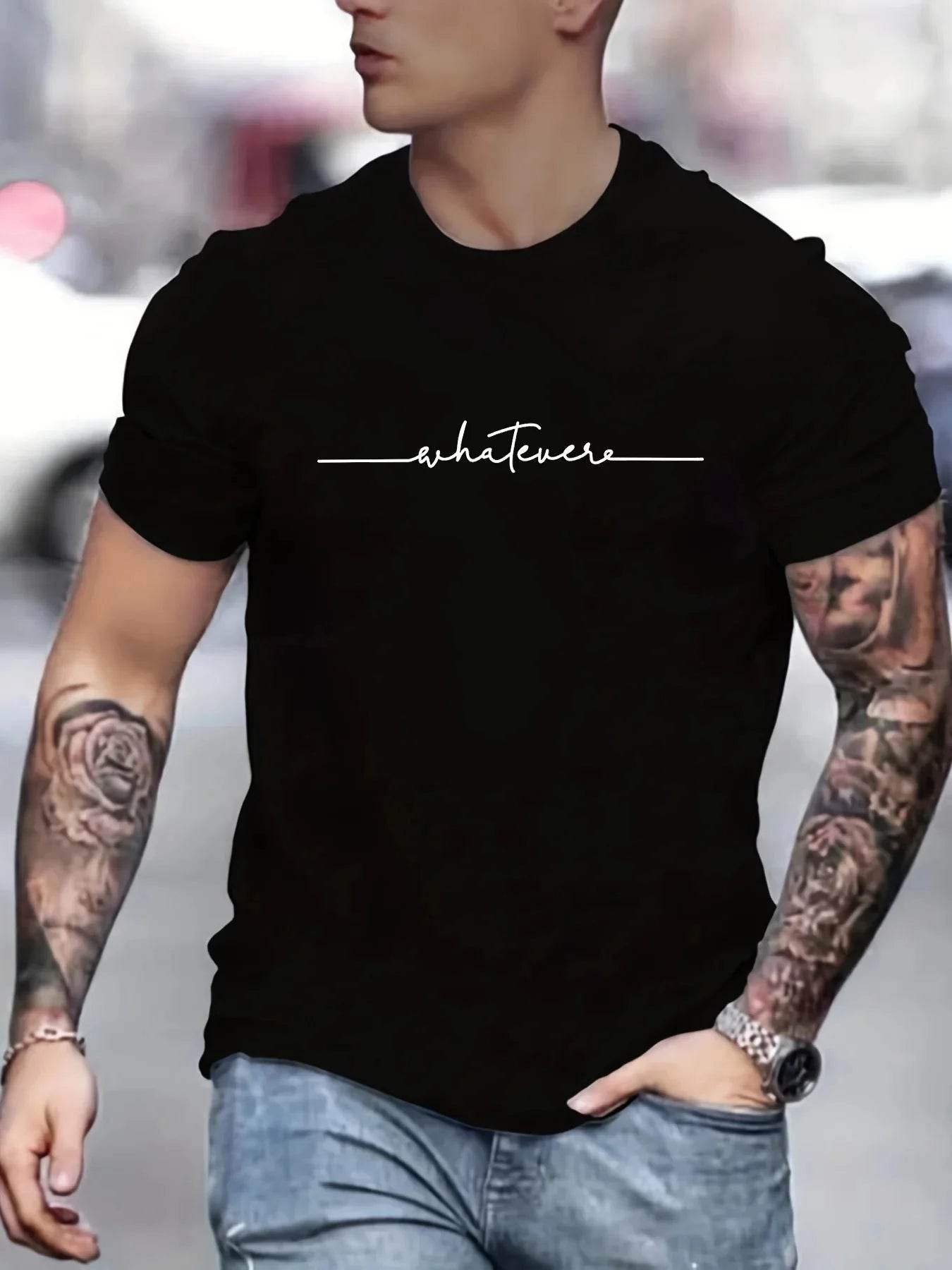 GUILAN Men's Casual Polyester T-Shirt - Lightweight Summer Round Neck - Buy Center US