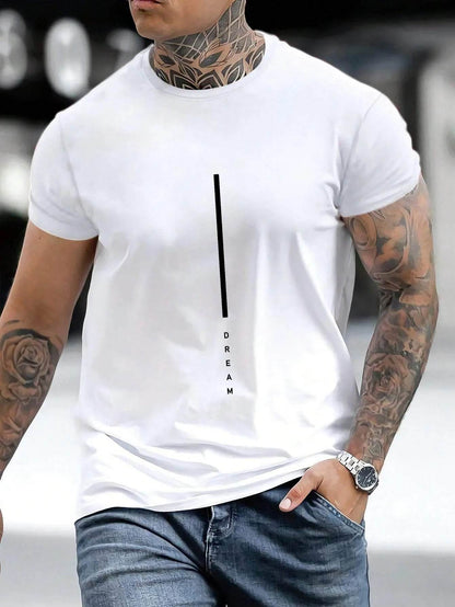 GUILAN Men's 100% Cotton Slim Fit T-Shirt - Breathable Round Neck Style - Buy Center US