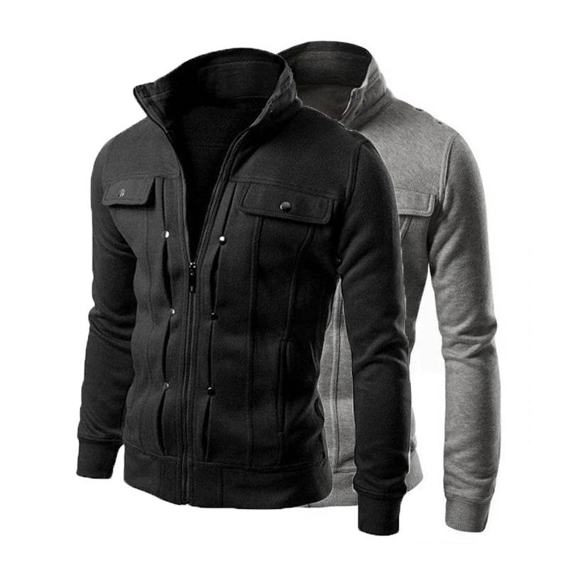 2025 Men’s Casual Zipper Jacket - Thin Spring Cardigan for Outdoor Travel - Buy Center US