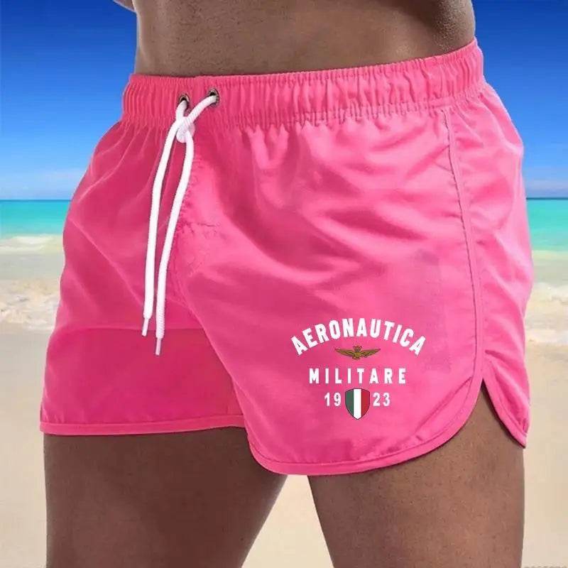 2024 Men's Printed Swimming Shorts - Quick-Drying Beach Suit, Breathable - Buy Center US