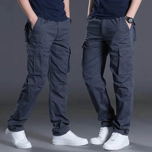 2025 Men's Cargo Pants - Multi Flap Pockets, Loose Fit for Outdoor - Buy Center US