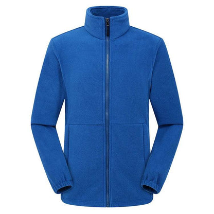 TRVLWEGO Men's Polar Fleece Jacket - Lightweight, Full Zip with Pockets - Buy Center US