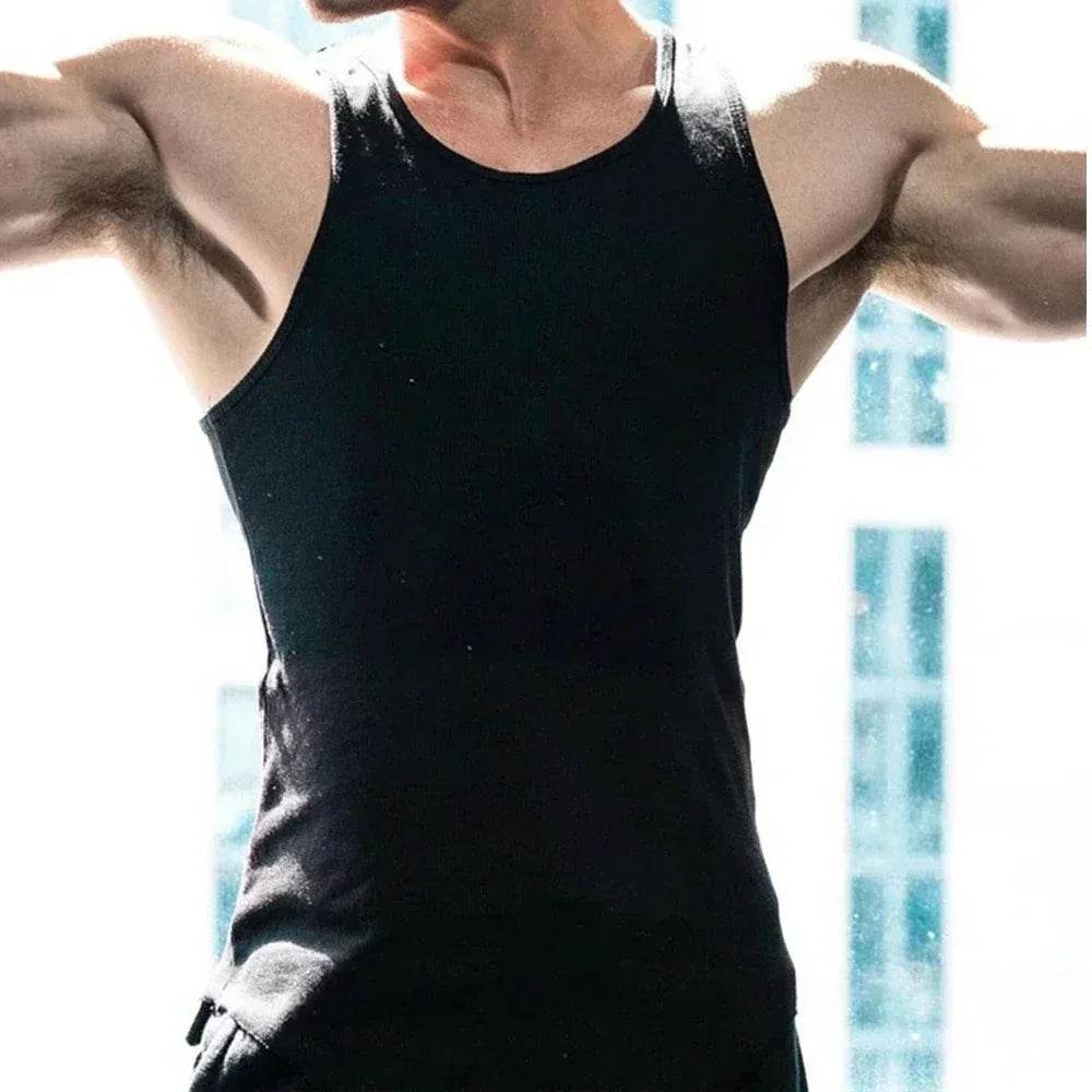 Men's Slim Fit Breathable Gym Tank Top - Quick Dry Summer Exercise Vest - Buy Center US