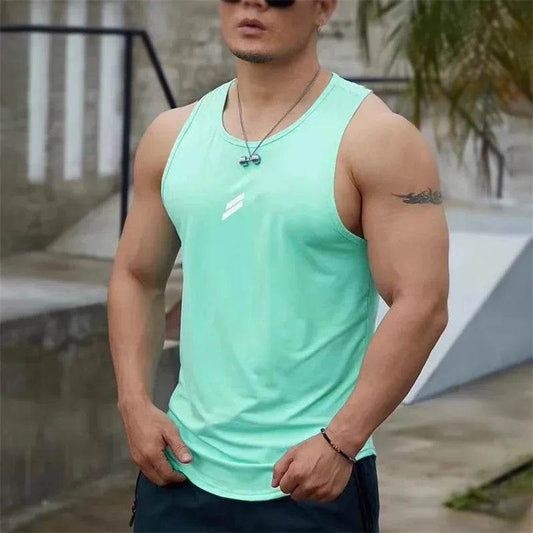 DFKDZG Men's Casual Tank Top - Quick Dry Sleeveless Sports Vest - Buy Center US