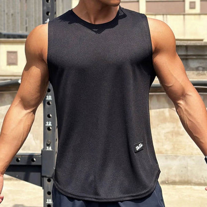 Men’s Breathable Gym Tank Top - Sleeveless Sports Vest for Fitness - Buy Center US